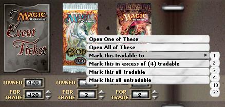 Right-Click On Packs