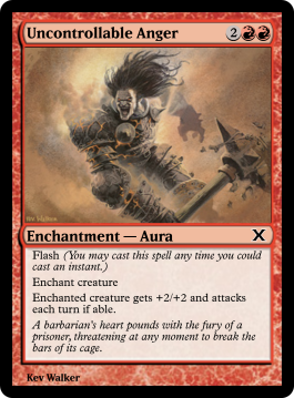 Uncontrollable Anger