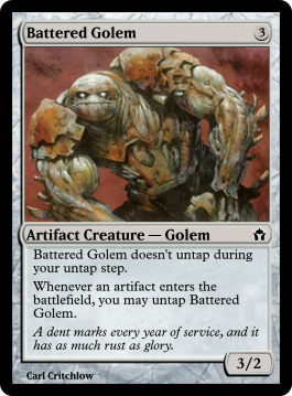 Battered Golem