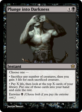 Plunge into Darkness