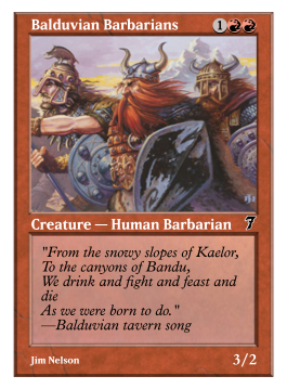 Balduvian Barbarians