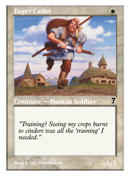 Eager Cadet