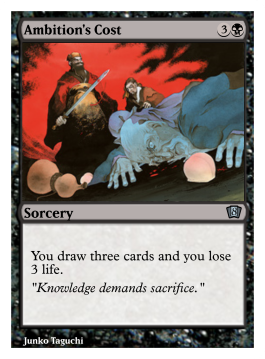 Ambition's Cost