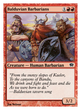Balduvian Barbarians