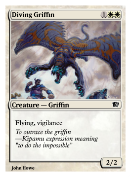 Diving Griffin