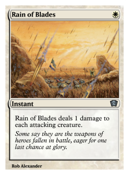 Rain of Blades