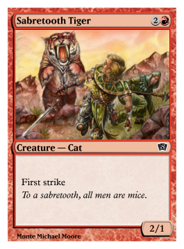 Sabretooth Tiger