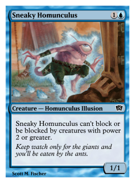 Sneaky Homunculus