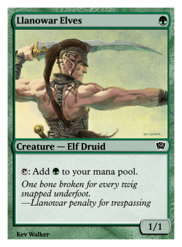 Llanowar Elves