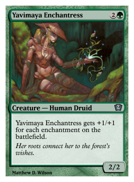 Yavimaya Enchantress