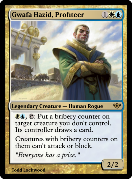 Gwafa Hazid, Profiteer