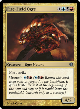 Fire-Field Ogre