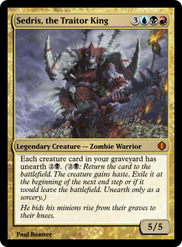 Sedris, the Traitor King