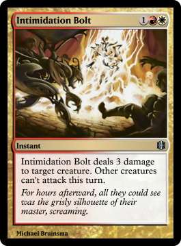 Intimidation Bolt