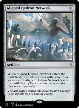 Aligned Hedron Network