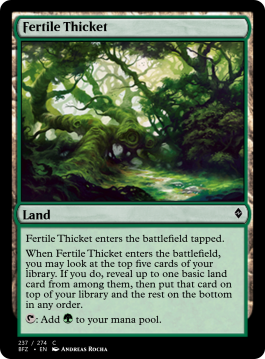 Fertile Thicket