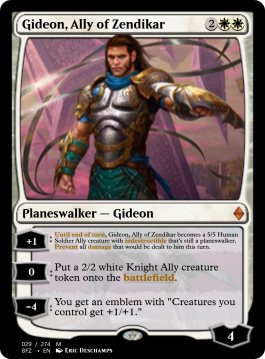 Gideon, Ally of Zendikar