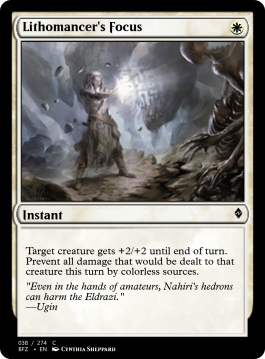 Lithomancer's Focus