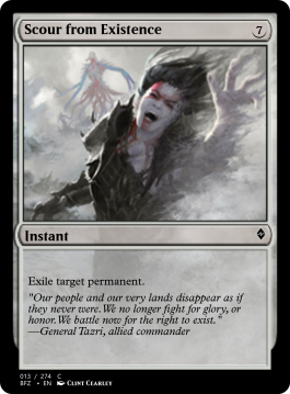 Scour from Existence