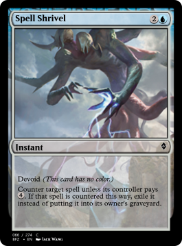 Spell Shrivel
