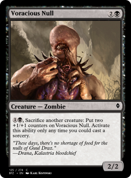 Voracious Null
