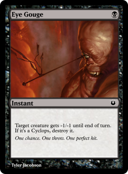 Eye Gouge