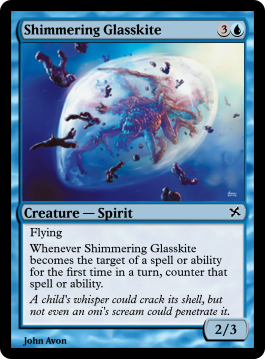 Shimmering Glasskite