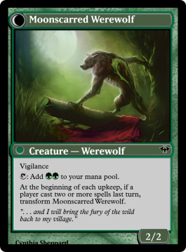 Moonscarred Werewolf