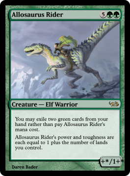 Allosaurus Rider