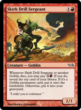 Skirk Drill Sergeant