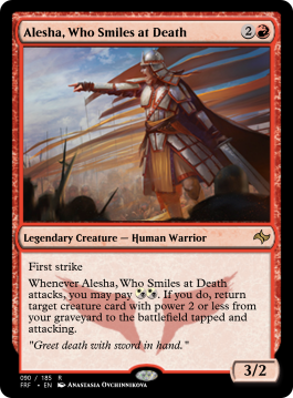 Alesha, Who Smiles at Death
