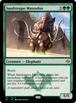 Sandsteppe Mastodon