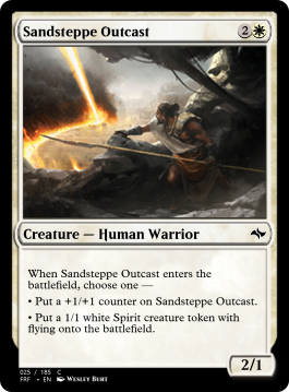 Sandsteppe Outcast