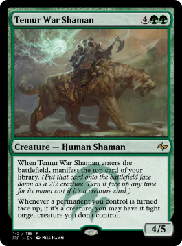 Temur War Shaman