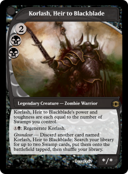 Korlash, Heir to Blackblade