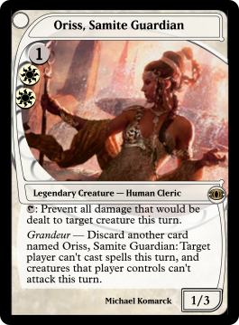 Oriss, Samite Guardian