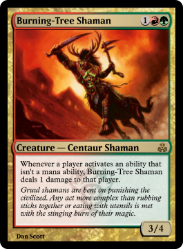 Burning-Tree Shaman