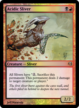 Acidic Sliver