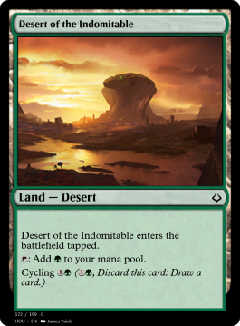 Desert of the Indomitable