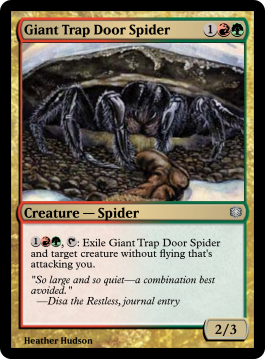 Giant Trap Door Spider