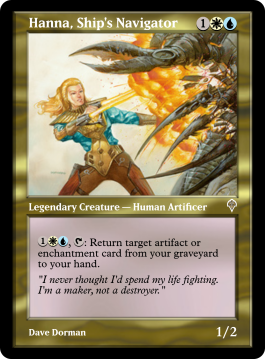 Hanna, Ship's Navigator