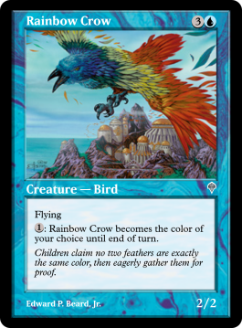 Rainbow Crow