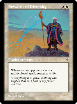 Rewards of Diversity