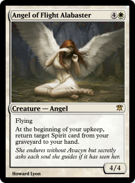 Angel of Flight Alabaster