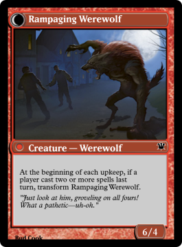 Rampaging Werewolf