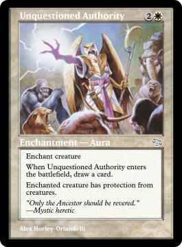 Unquestioned Authority