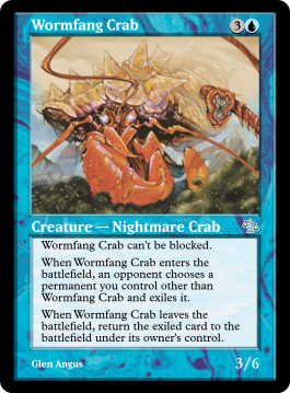 Wormfang Crab