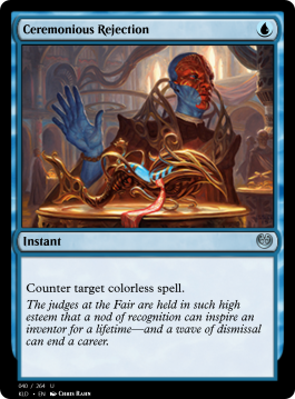 Ceremonious Rejection