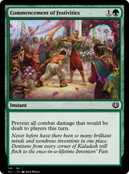 Commencement of Festivities