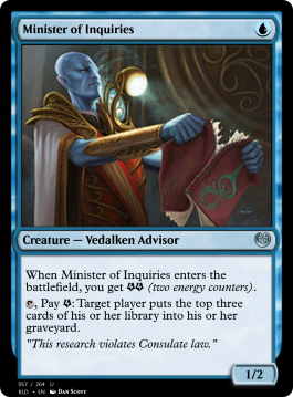 Minister of Inquiries